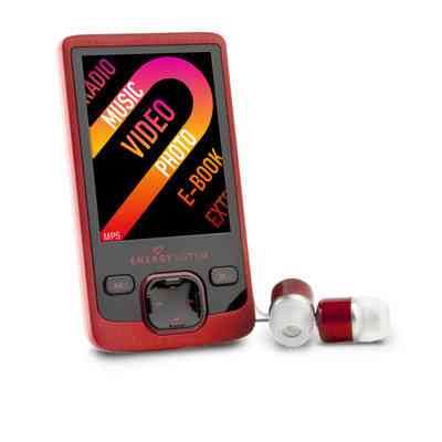 Mp3 Energy 4104 4 Gb Ruby Red